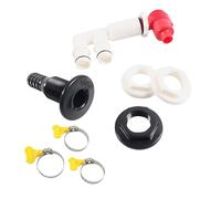 HVRFJXI Vessel Livewell - Aireador de drenaje con estructura de puerta de drenaje experto, fácil instalación para equipo de pesca de agua oceánica, ventilador Livewell de ejecución alta