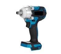 HVSYVVSRL Llave De Impacto Eléctrica 1/2 ", Llaves Sin Escobillas Con Batería Iones Litio, Herramientas Eléctricas Instalación Taladro Manual For 18V Trabaja De Forma Eficiente(No Battery)