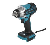 HVSYVVSRL Llave De Impacto Eléctrica 1/2 ", Sin Escobillas, Enchufe Con Batería Ion Litio, Taladro Manual, Herramientas Eléctricas Instalación For 18V Trabaja De Forma Eficiente(No Battery)