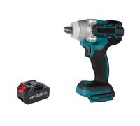 HVSYVVSRL Llave De Impacto Eléctrica Inalámbrica, Sin Escobillas, Taladro Manual, Herramienta For Batería 21V Trabaja De Forma Eficiente(1 Big Battery)