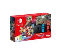 Consola - Nintendo Switch, Joy-Con, Azul y Rojo + Mario Kart 8 Deluxe (Código de descarga)
