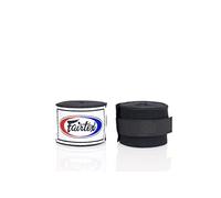 HW2 Fairtex - Envolturas elásticas (4,5 m), color negro