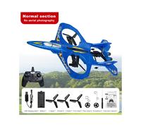 (HW35 Azul SIN Cámara) Avión RC F22 Raptor Helicóptero Avión de Control Remoto 2.4G Avión de Control