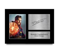 HWC Trading A4 Benedict Cumber Vengadores Doctor Extraño Doctor Extraño Regalo Imagen Impresa En Autógrafos para Los Aficionados De La Televisión Autografiada - A4