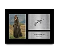 HWC Trading A4 Caitriona Balfe Outlander Los Regalos Imprimieron La Imagen Firmada Del Autógrafo Para Los Fans De La Demostración De Serie De Televisión
