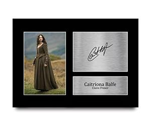 HWC Trading A4 Caitriona Balfe Outlander Los Regalos Imprimieron La Imagen Firmada Del Autógrafo Para Los Fans De La Demostración De Serie De Televisión