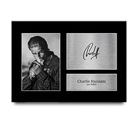 HWC Trading A4 Charlie Hunnam Sons of Anarchy Jax Teller Los Regalos Imprimieron La Imagen Firmada Del Autógrafo Para Los Fans De La Demostración De Serie De Televisión