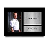 HWC Trading A4 Don S. Davis Stargate SG-1 Los Regalos Imprimieron La Imagen Firmada Del Autógrafo Para Los Fans De La Demostración De Serie De Televisión