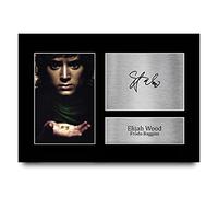 HWC Trading A4 Elijah Wood Lord of the Rings Los Regalos Imprimieron La Imagen Firmada Del Autógrafo Para Los Fans De La Memorabilia De La Película