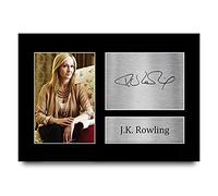 HWC Trading A4 J K Rowling Harry Potter Harry Potter Regalo De Los Impresos Autógrafos De Imagen Para Los Fans De La Televisión Autografiada - A4