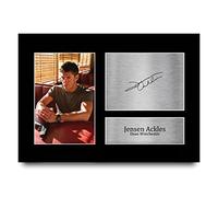 HWC Trading A4 Jensen Ackles Supernatural Los Regalos Imprimieron La Imagen Firmada Del Autógrafo Para Los Fans De La Demostración De Serie De Televisión