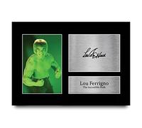 HWC Trading A4 Lou Ferrigno The Incredible Hulk Los Regalos Imprimieron La Imagen Firmada Del Autógrafo Para Los Fans De La Memorabilia De La Película - A4