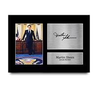 HWC Trading A4 Martin Sheen The West Wing Los Regalos Imprimieron La Imagen Firmada Del Autógrafo Para Los Fans De La Demostración De Serie De Televisión
