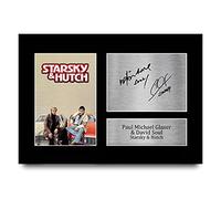 HWC Trading A4 Paul Michael Glaser David Soul Starsky and Hutch Los Regalos Imprimieron La Imagen Firmada Del Autógrafo Para Los Fans De La Demostración De Televisión