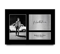 HWC Trading A4 Robert De Niro Taxi Driver Los Regalos Imprimieron La Imagen Firmada Del Autógrafo Para Los Fans De La Memorabilia De La Película