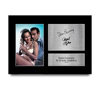 HWC Trading A4 Sean Connery & Ursula Andress James Bond Dr No Los Regalos Imprimieron La Imagen Firmada Del Autógrafo Para Los Fans De La Memorabilia De La Película