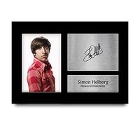 HWC Trading A4 Simon Helberg Big Bang Theory Howard Wolowitz Los Regalos Imprimieron La Imagen Firmada Del Autógrafo Para Los Fans De La Demostración De Televisión
