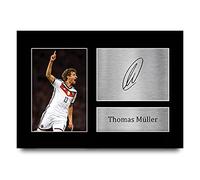 HWC Trading A4 Thomas Müller Alemania Regalos Imagen Impresa En Autógrafos Para Los Aficionados Y Seguidores Firma - A4