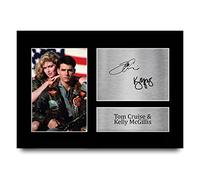HWC Trading A4 Tom Cruise & Kelly McGillis Top Gun Maverick & Charlie Los Regalos Imprimieron La Imagen Firmada Del Autógrafo Para Los Fans De La Memorabilia De La Película - A4