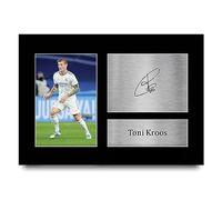 HWC Trading A4 Toni Kroos Real Madrid Regalos Impresos Imagen De Autógrafo Firmado Para Los Aficionados Al Fútbol Y Partidarios - A4