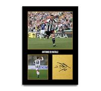 HWC Trading Antonio Di Natale Udinese Regalos Impresos Imagen De Autógrafo Firmado Para Los Aficionados Al Fútbol Y Partidarios (ID-005090) - A4 Solo Impresión