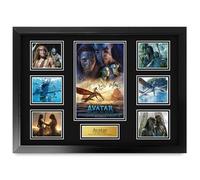 HWC Trading Avatar 2 Way of the Water Los Regalos Imprimieron La Imagen Firmada Del Autógrafo Para Los Fans De La Memorabilia De La Película - A2 Enmarcado