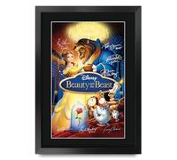 HWC Trading Beauty and the Beast Animation (1991) Paige O'Hara Los Regalos Imprimieron El Cartel Firmaron La Imagen Del Autógrafo Para Los Fans De La Memorabilia De La Película - A3 Enmarcado