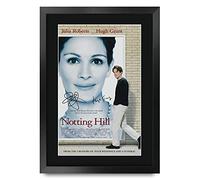 HWC Trading Cartel De La Película Notting Hill Fr A3 Hugh Grant, Julia Roberts Regalos Imagen Autógrafo Póster Firmado Impresa Para Los Fanáticos De Recuerdos De Películas - Enmarcados A3