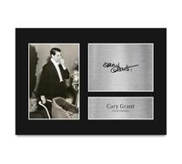 HWC Trading Cary Grant Bringing Up Baby David Huxley Los Regalos Imprimieron La Imagen Firmada Del Autógrafo Para Los Fans De La Memorabilia De La Película - A4 (ID-010140)