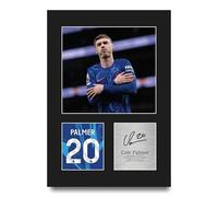 HWC Trading Cole Palmer Chelsea Regalos Impresos Imagen De Autógrafo Firmado Para Los Aficionados Al Fútbol Y Partidarios - A4 Retrato