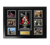 HWC Trading Conan the Barbarian Arnold Schwarzenegger Los Regalos Imprimieron La Imagen Firmada Del Autógrafo Para Los Fans De La Memorabilia De La Película - A2 Enmarcado