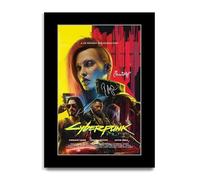HWC Trading Cyberpunk 2077 Regalos impresos con imagen firmada y autógrafa para fanáticos de los videojuegos y jugadores (ID-002995) - A4 Solo Impresión