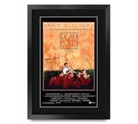 HWC Trading Dead Poets Society (1989) Robin Williams Los Regalos Imprimieron El Cartel Firmaron La Imagen Del Autógrafo Para Los Fans De La Memorabilia De La Película - A3 Enmarcado
