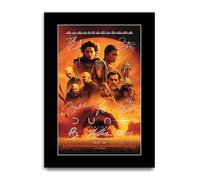 HWC Trading Dune Part Two Los Regalos Imprimieron El Cartel Firmaron La Imagen Del Autógrafo Para Los Fans De La Memorabilia De La Película (ID-003055) - A4 Solo Impresión