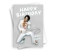 HWC Trading Elvis Presley - Tarjeta de felicitación para fans de músico, A5 (ID-005672)