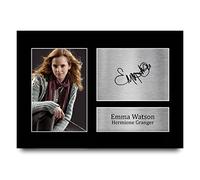 HWC Trading Emma Watson A4 Sin Marco Regalo De Visualización De Fotos De Impresión De Imagen Impresa Autógrafo Firmado Por Hermione Granger Harry Potter Los Aficionados Al Cine