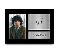 HWC Trading Finn Wolfhard Strange Hawkins Thing Mike Wheeler Los Regalos Imprimieron La Imagen Firmada Del Autógrafo Para Los Fans De La Demostración De Serie De Televisión - A4