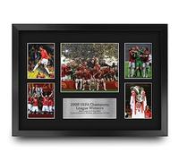 HWC Trading FR A3 2008 UEFA Euro Cup Winners Impreso Memorabilia Autógrafo Firmado para aficionados y aficionados al fútbol - A3 enmarcado