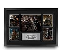 HWC Trading FR A3 Christian Bale & Tom Hardy The Dark Knight Batman & Bane Los Regalos Imprimieron La Imagen Firmada Del Autógrafo Para Los Fans De La Memorabilia De La Película - A3 Enmarcado