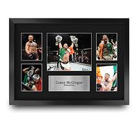HWC Trading FR A3 Conor McGregor Ultimate Fighting Champion Notorious Los Regalos Imprimieron La Imagen Firmada Del Autógrafo Para Los Fans De Los Recuerdos De UFC - A3 Framed
