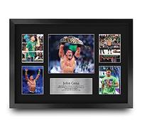 HWC Trading FR A3 John Cena Wrestling Los Regalos Imprimieron La Imagen Firmada Del Autógrafo Para Los Fans De Los Recuerdos De WWE Y De WWF - A3 Framed