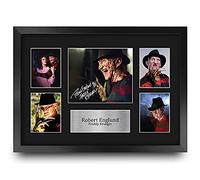 HWC Trading FR A3 Robert Englund Freddy Krueger Los Regalos Imprimieron La Imagen Firmada Del Autógrafo Para Los Fans De La Memorabilia De La Película - A3 Framed