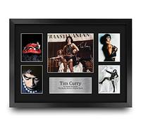 HWC Trading FR A3 Tim Curry Rocky Horror Picture Show Gifts - Imagen impresa con autógrafo firmada para fanáticos de la película, A3