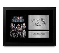 HWC Trading FR A4 Bill Murray Dan Aykroyd Harold Ramis Ghostbusters - A4 Framed Los Regalos Imprimieron La Imagen Firmada Del Autógrafo Para Los Fans De La Memorabilia De La Película - A4 Enmarcado