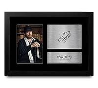 HWC Trading FR A4 Tom Hardy Peaky Blinders Alfie Solomons Los Regalos Imprimieron La Imagen Firmada Del Autógrafo Para Los Fans De La Demostración De Serie De Televisión - A4 Framed