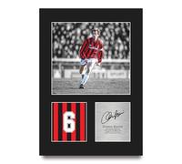 HWC Trading Franco Baresi AC Milan Regalos Impresos Imagen De Autógrafo Firmado Para Los Aficionados Al Fútbol Y Partidarios - A4 Retrato