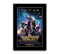 HWC Trading Guardians of the Galaxy Los Regalos Imprimieron El Cartel Firmaron La Imagen Del Autógrafo Para Los Fans De La Memorabilia De La Película (ID-003180) - A4 Solo Impresión