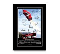 HWC Trading Jackass Number Two Los Regalos Imprimieron El Cartel Firmaron La Imagen Del Autógrafo Para Los Fans De La Memorabilia De La Película (ID-003270) - A4 Solo Impresión