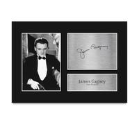 HWC Trading James Cagney The Public Enemy Tom Powers Los Regalos Imprimieron La Imagen Firmada Del Autógrafo Para Los Fans De La Memorabilia De La Película - A4 (ID-010191)