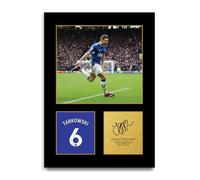HWC Trading James Tarkowski Everton Regalos Impresos Imagen De Autógrafo Firmado Para Los Aficionados Al Fútbol Y Partidarios (ID-004760) - A4 Solo Impresión